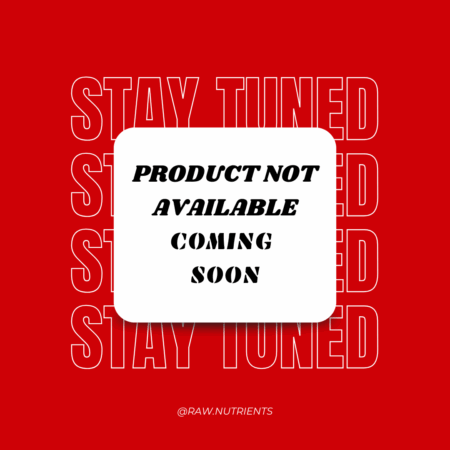Raw nutrients products coming soon